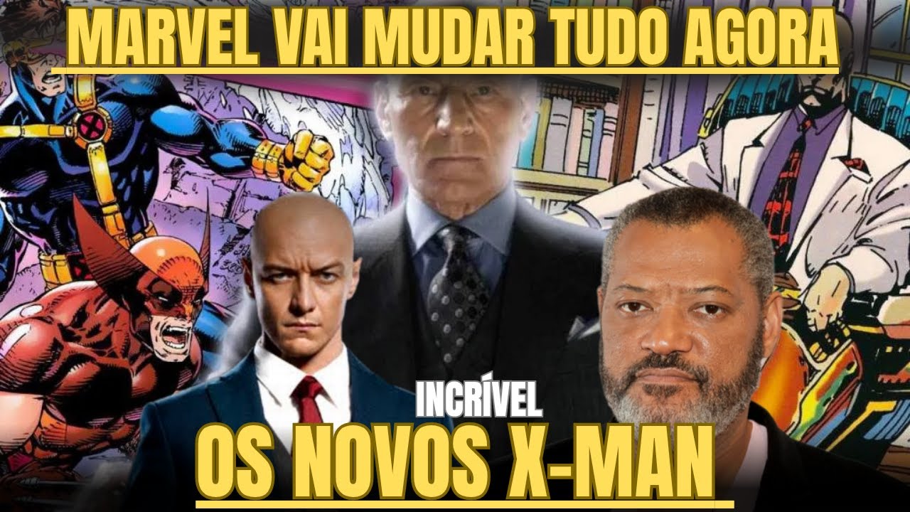 A MARVEL PROMETE ACERTAR DE VEZ AGORA - VEM AÍ REBOOT DE X-MAN - NOVO PROFESSOR XAVIER EM VINGADORES