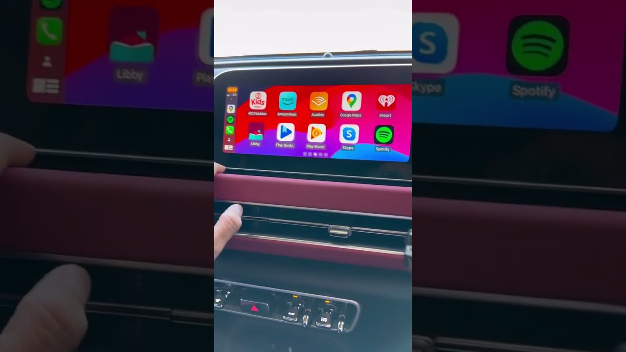 GWM Ora Wireless CarPlay & Android Auto dongle YouTube, Netflix, miracast USB media CP-AA-video