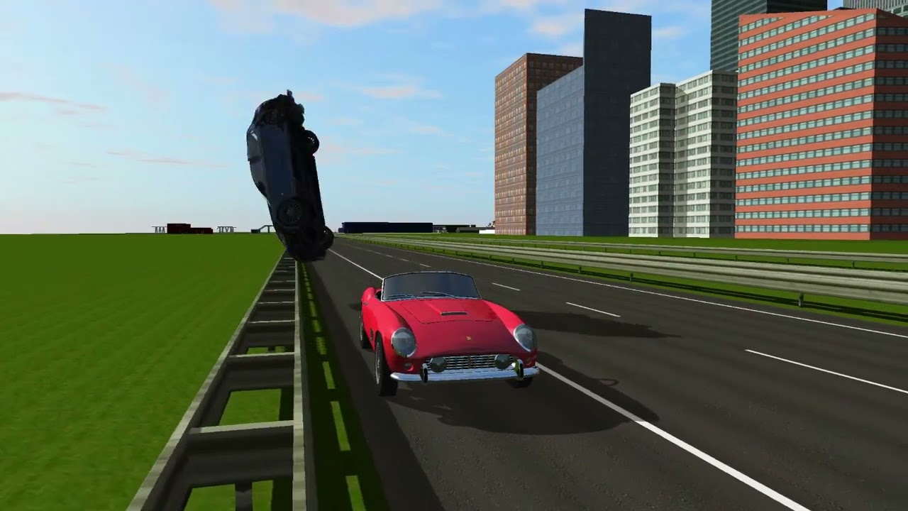 Rigs of Rods - Reckless Driving and Car Crashes #2