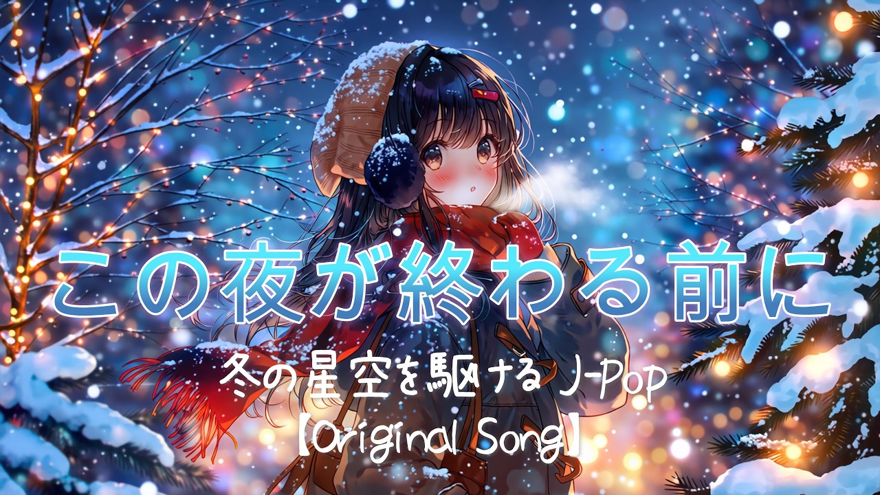 この夜が終わる前に｜冬の星空を駆ける希望のCinematic J-Pop【Original Song】