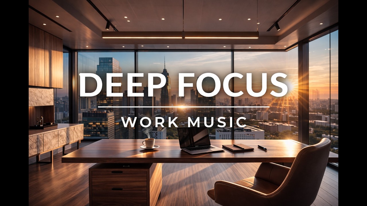 Deep Focus Minimal Techno – 1 Hour Mix for Deep Work & Productivity