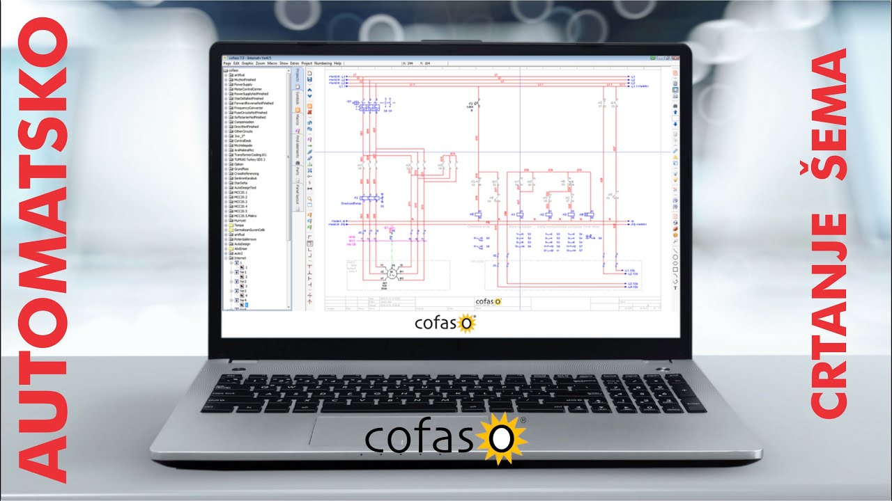 Automatsko CRTANJE SEMA | COFASO eSchematic