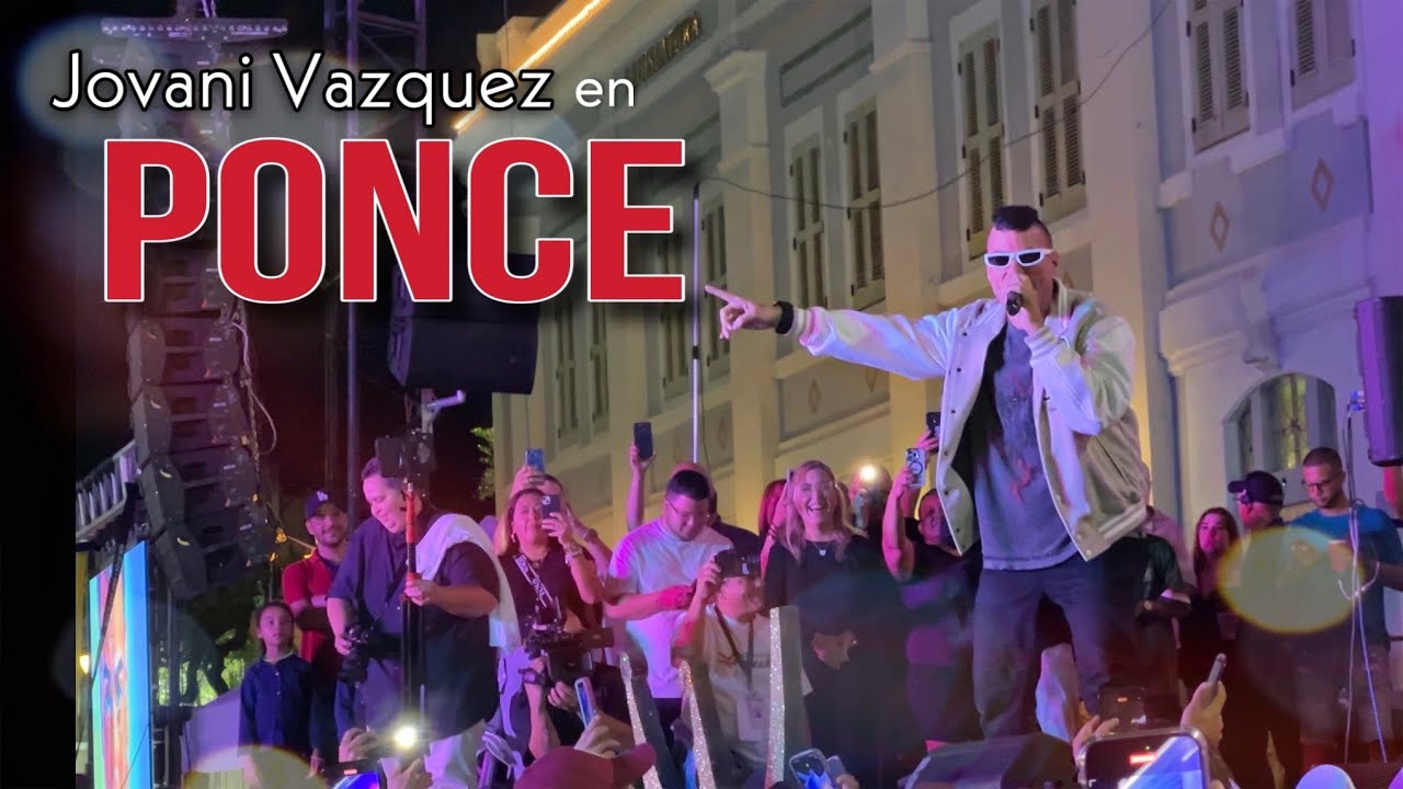 Jovani Vazquez en el cierre del Carnaval Ponceño 2024