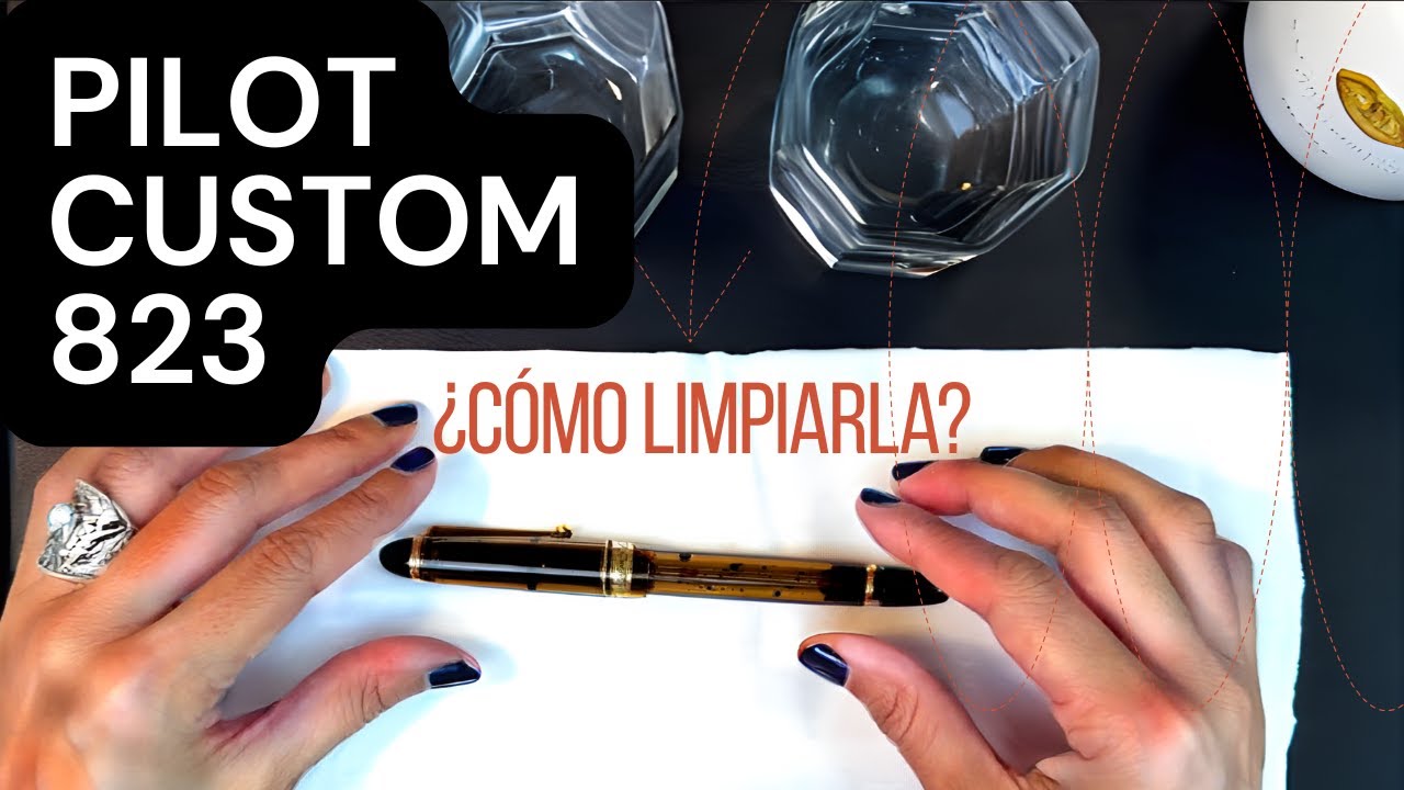 Pilot Custom 823 | Limpieza FÁCIL en menos de 3 minutos