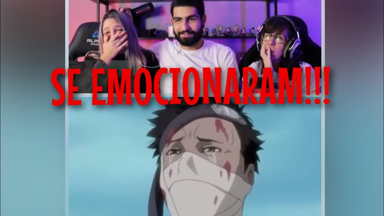 MÃE E NAMORADA (FIILOSOFISICA) REAGINDO A MORTE DE ZABUZA Naruto