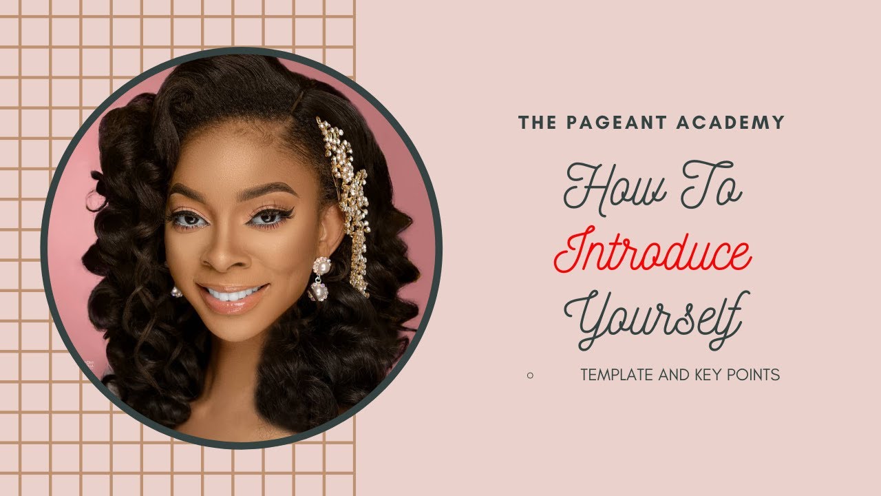 HOW TO INTRODUCE YOURSELF (Template and Key points)