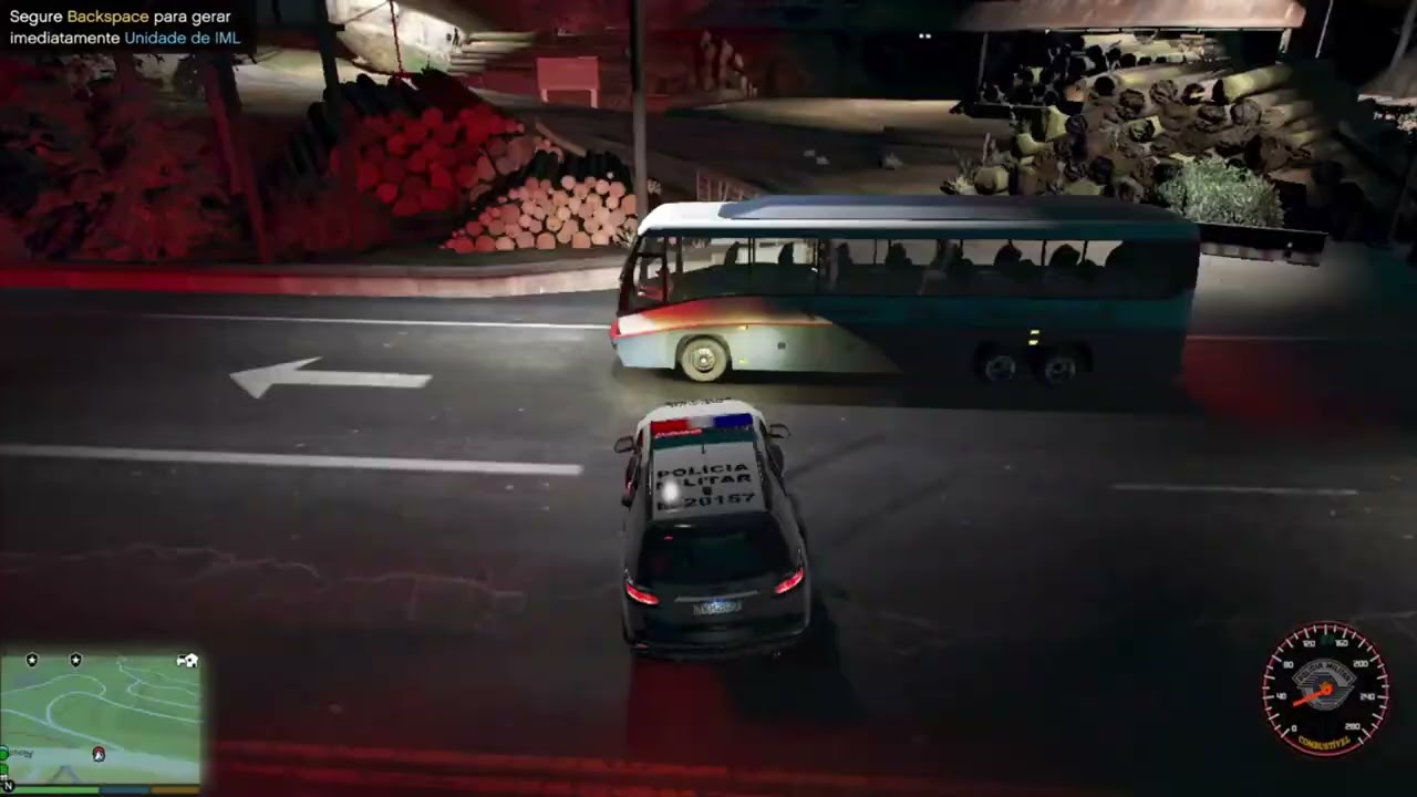 TÁTICO SP - O CRIMINOSO TREME ! GTA V