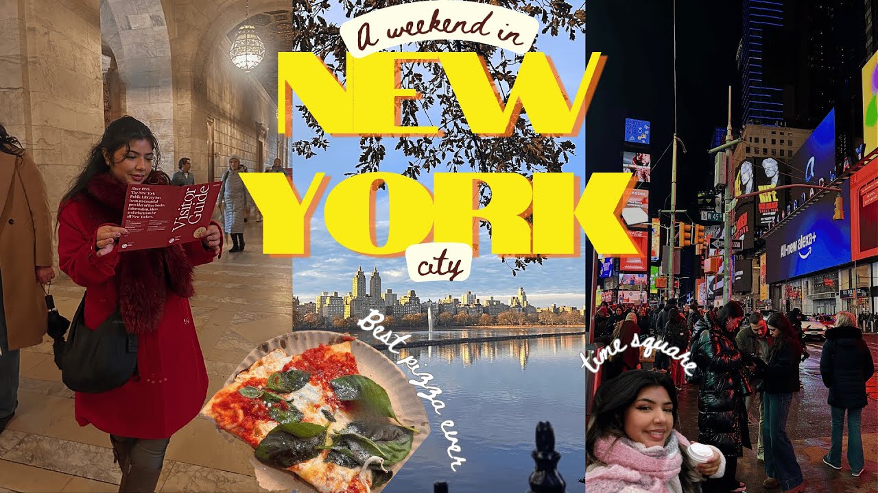 Проведи выходные со мной в Нью-Йорке 🍎🗽