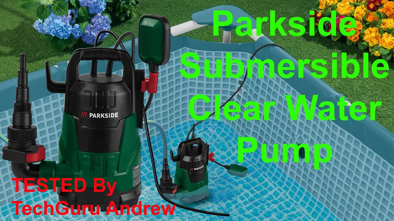 Parkside Submersible Clear Water Pump PETPK 400 A1