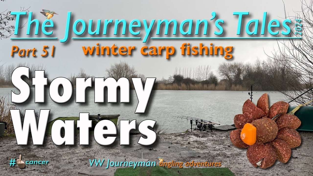 Carp Fishing In The Winter Storms - The Journeyman's Tales - Part 51 #carpfishing #fishingtips