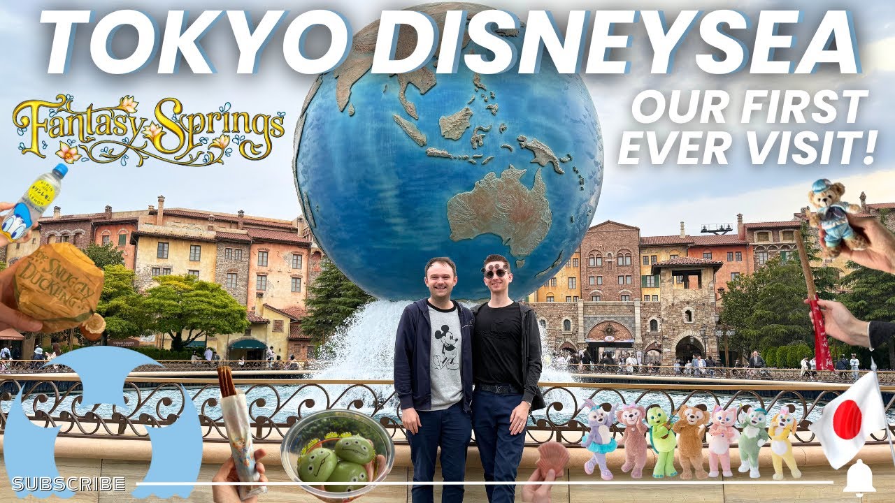 Our Tokyo DisneySea Adventure ✨ | Fantasy Springs, Snacks & Pure Disney Magic!