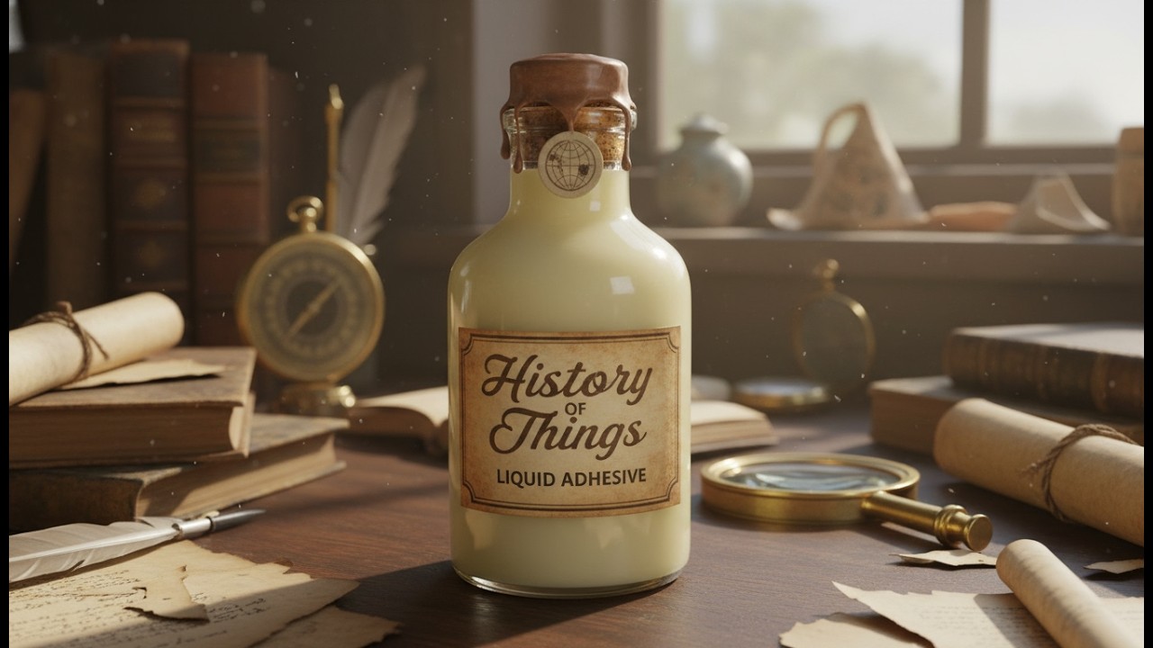 A História da Cola – A Invenção que Mantém o Mundo Unido