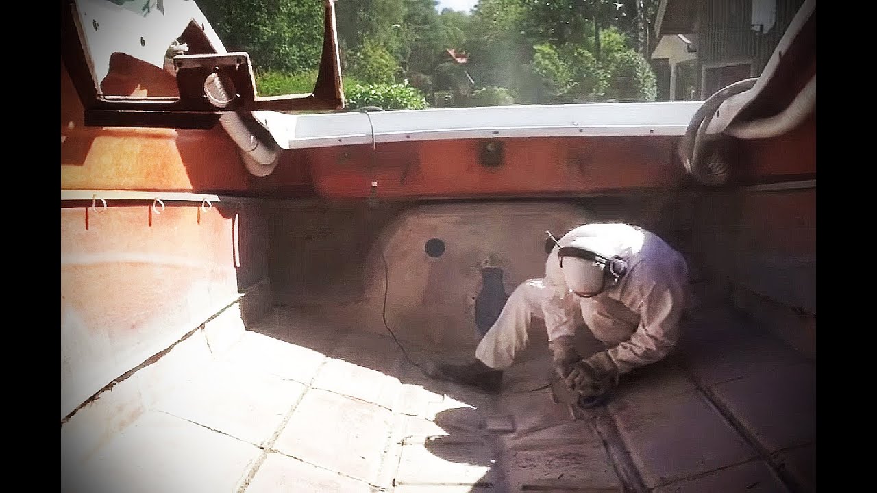 Project Crownline - Del 5 Slipning / Grinding