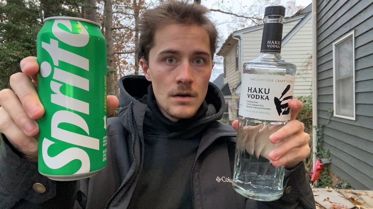 My First Time Drinking a Vodka Sprite