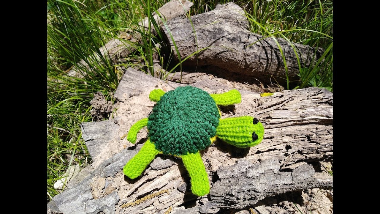 Loom Knit Small Turtle Easy Pattern * Loom Knit Toy * Loom Knitting Animals