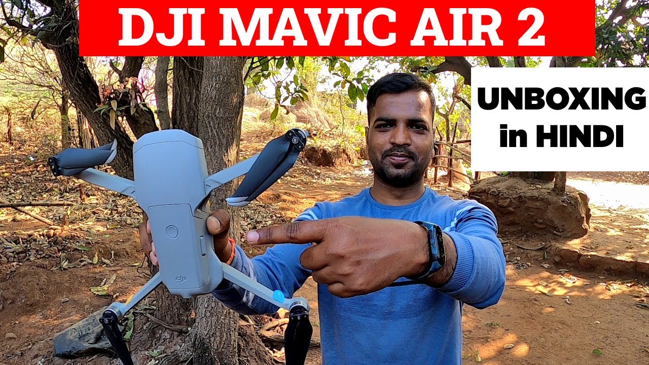 DJI MAVIC Air 2 Unboxing in Hindi | Best Drone for Beginners | Drone Rules and Regulations in India