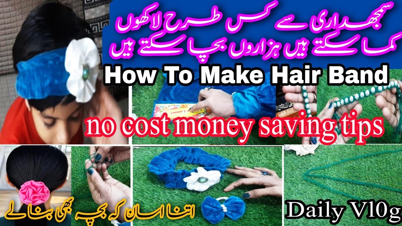Smartly Make Money With Just 1 Thing|Independence Day Business Tips How to Make Hair Band From Cloth