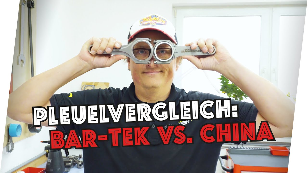Pleuelvergleich: BAR-TEK vs. China | BAR-TEK® Motorsport