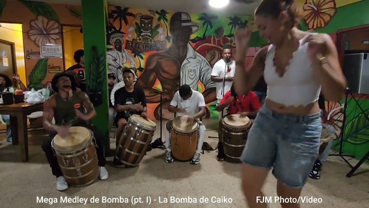 Mega Medley de Bomba I - La Bomba de Caiko en el Imán 🧲 de Piñones 