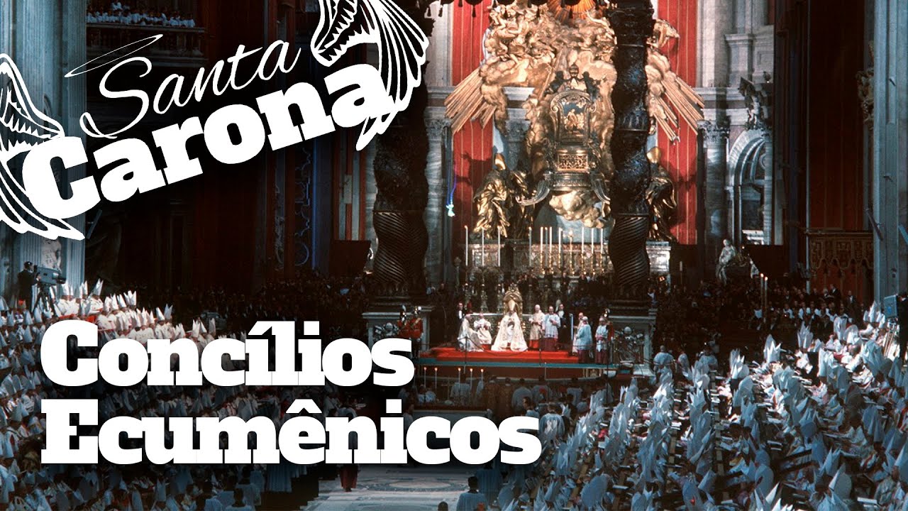 CONCÍLIOS ECUMÊNICOS com padre Alan l Palestras Santa Carona