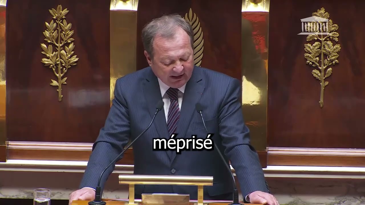 Mon  discours à La Tribune contre le vote de confiance au gouvernement (08/09/2025)
