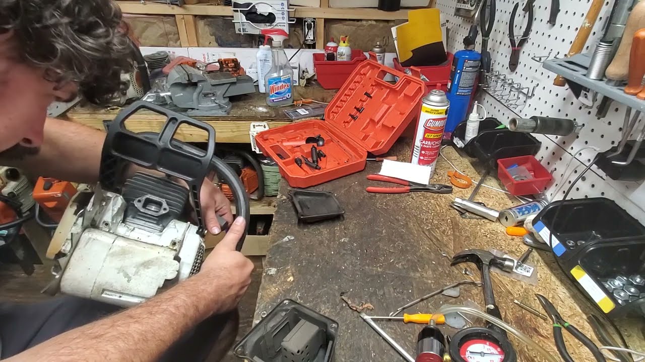 Dr Diagnostics: STIHL MS660  diagnosing run away saw that's hard to start and refuses to idle. Keith