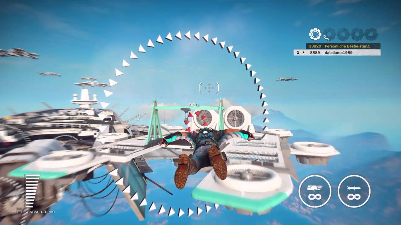 Just Cause 3: Sky Fortress - Wingsuit-Race I