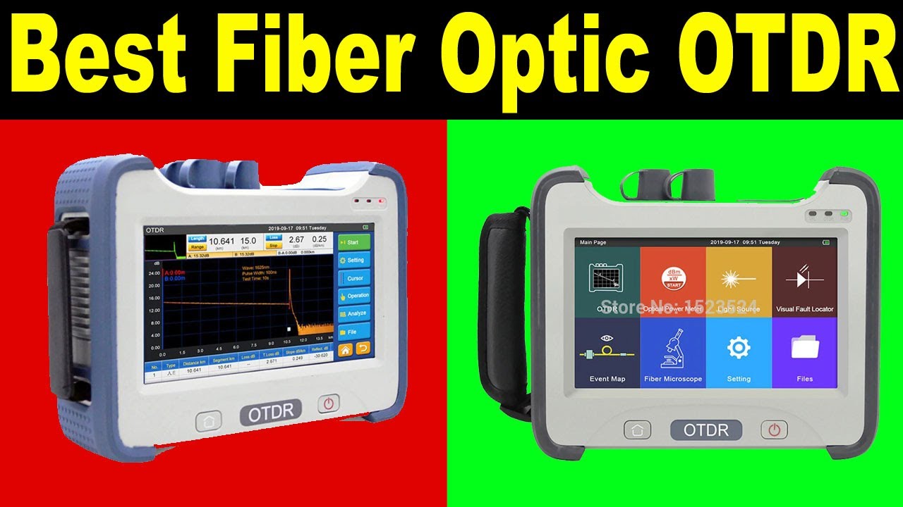 Top 5 Best Fiber Optic OTDR Review 2021 | Fiber Optic OTDR Reflectometer