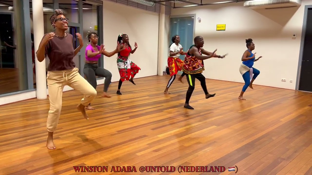 King Witje - Logoda Beh || Afro-Banamba Workshop by Winston Adaba in Nederland (Untold Empowerment)
