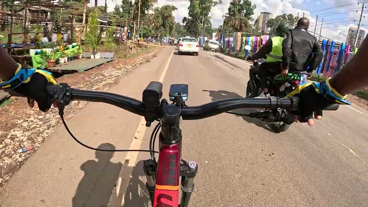 Pov Not that easy cycling through Naivasha road(Kawangware) on Weekend 