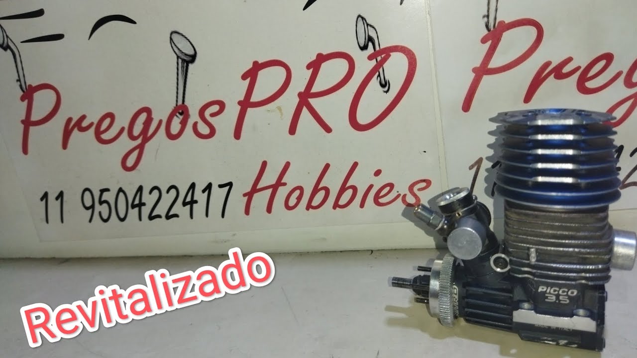3° Parte Revitalização Motor Picco 3.5 PRO Do nosso Amigo Evandro la de SP