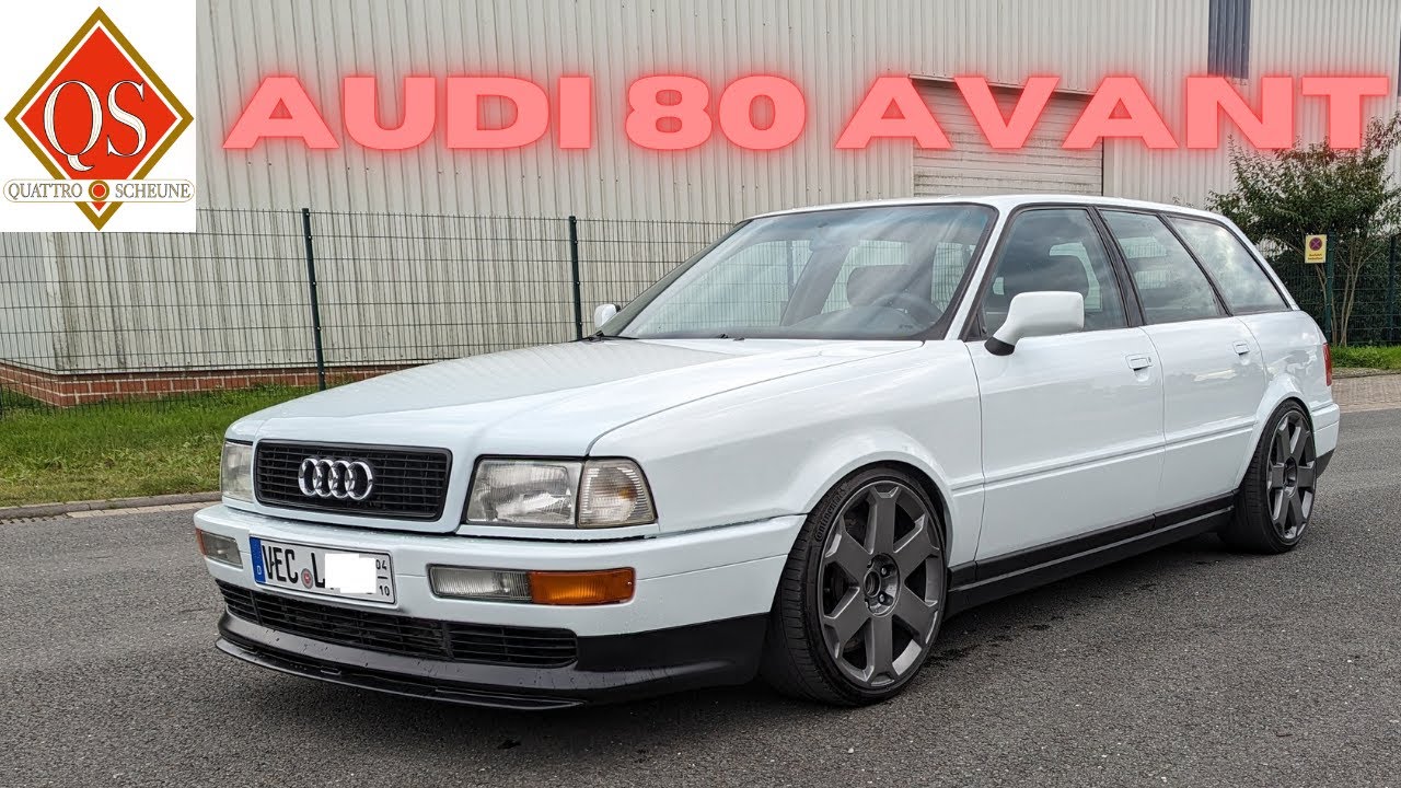 Audi 80 Avant S2 1.8T Vorstellung und Probefahrt 🔊 Sound B4