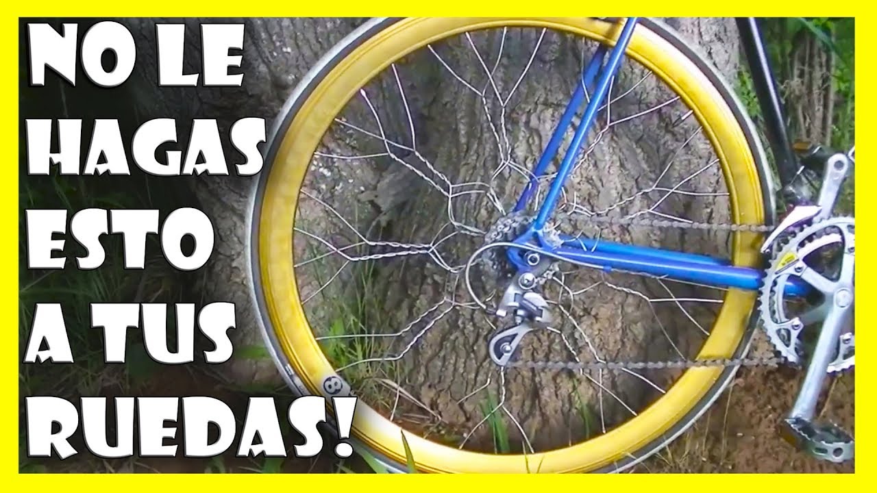 CÓMO NO TRENZAR los RADIOS de la RUEDA de BICICLETA RADIADO SNOWFLAKE | MODIFICACIONES MECÁNICAS
