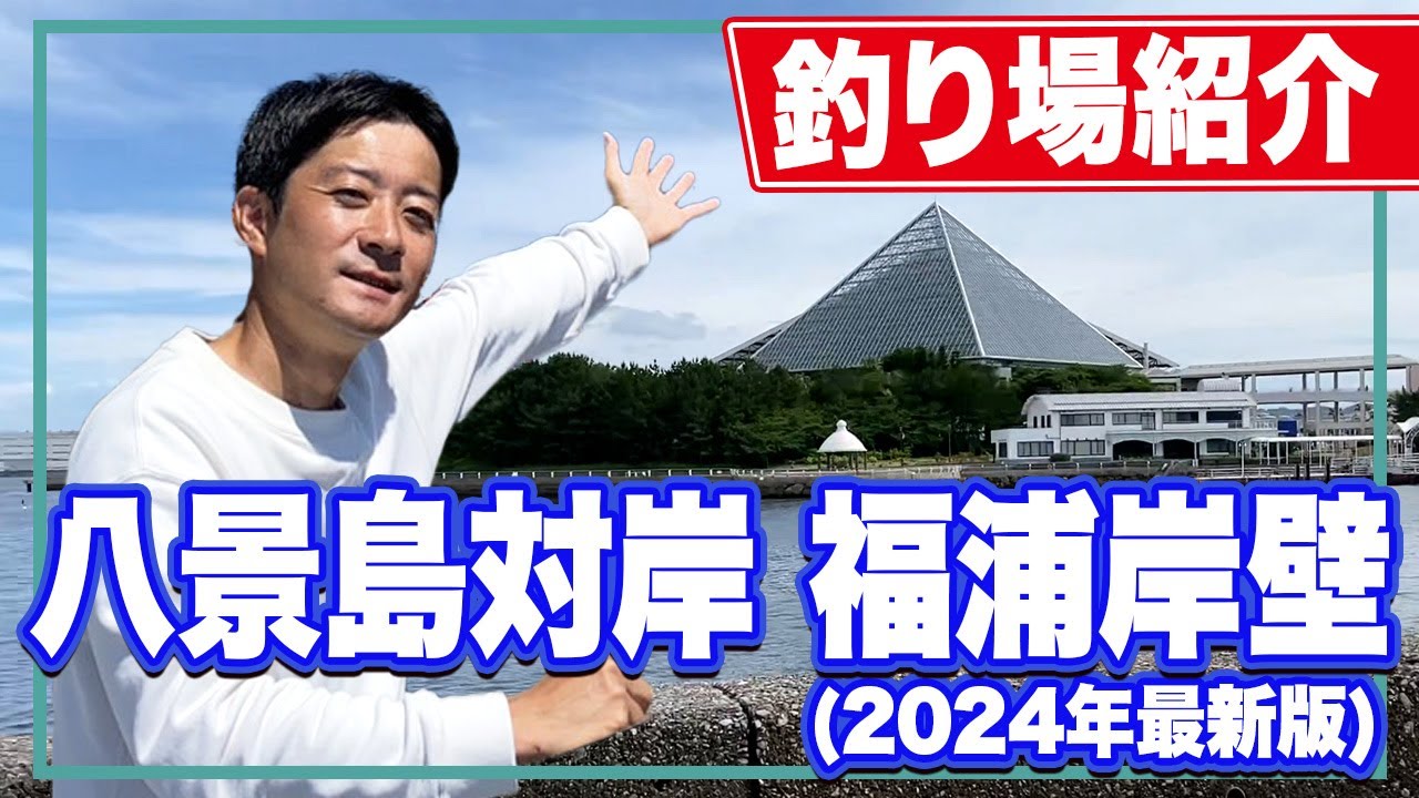 【八景島対岸/福浦岸壁】金沢水際線緑地と名を変え家族向け釣り場に！