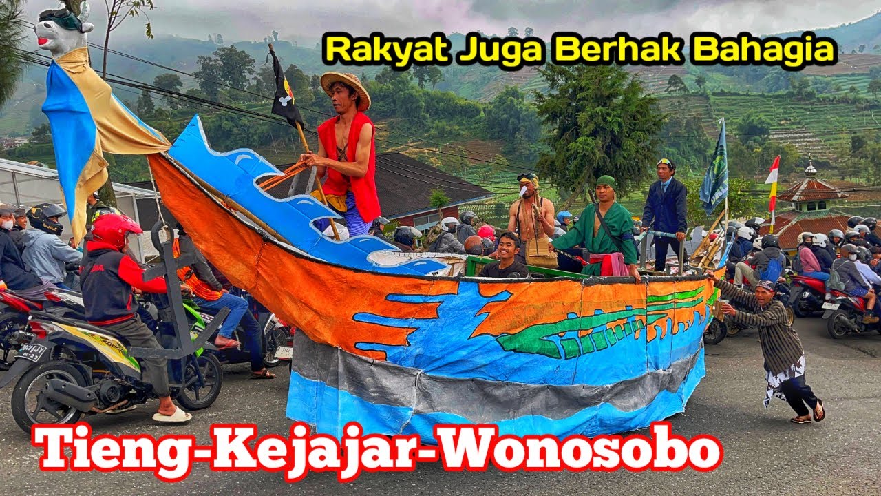Karnaval Desa Tieng Kejajar Wonosobo 2025, Hiburan Rakyat disaat Situasi sedang Panas