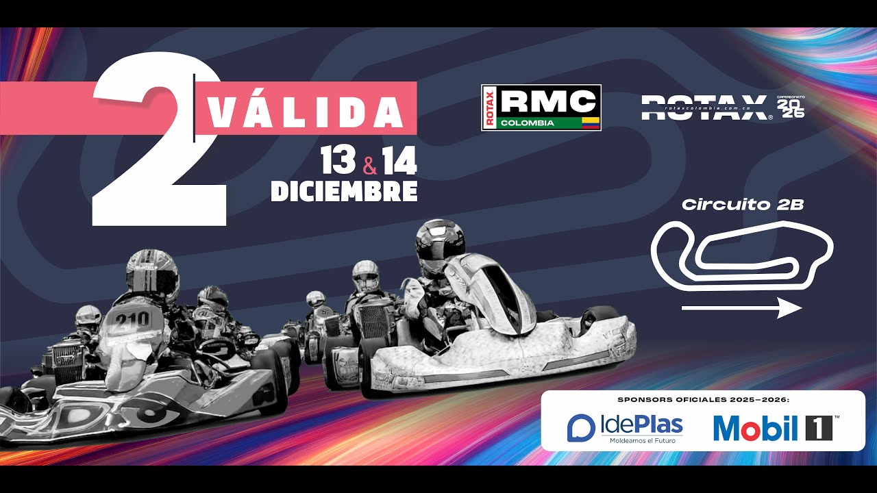 2da válida Rotax Max Challenge Colombia
