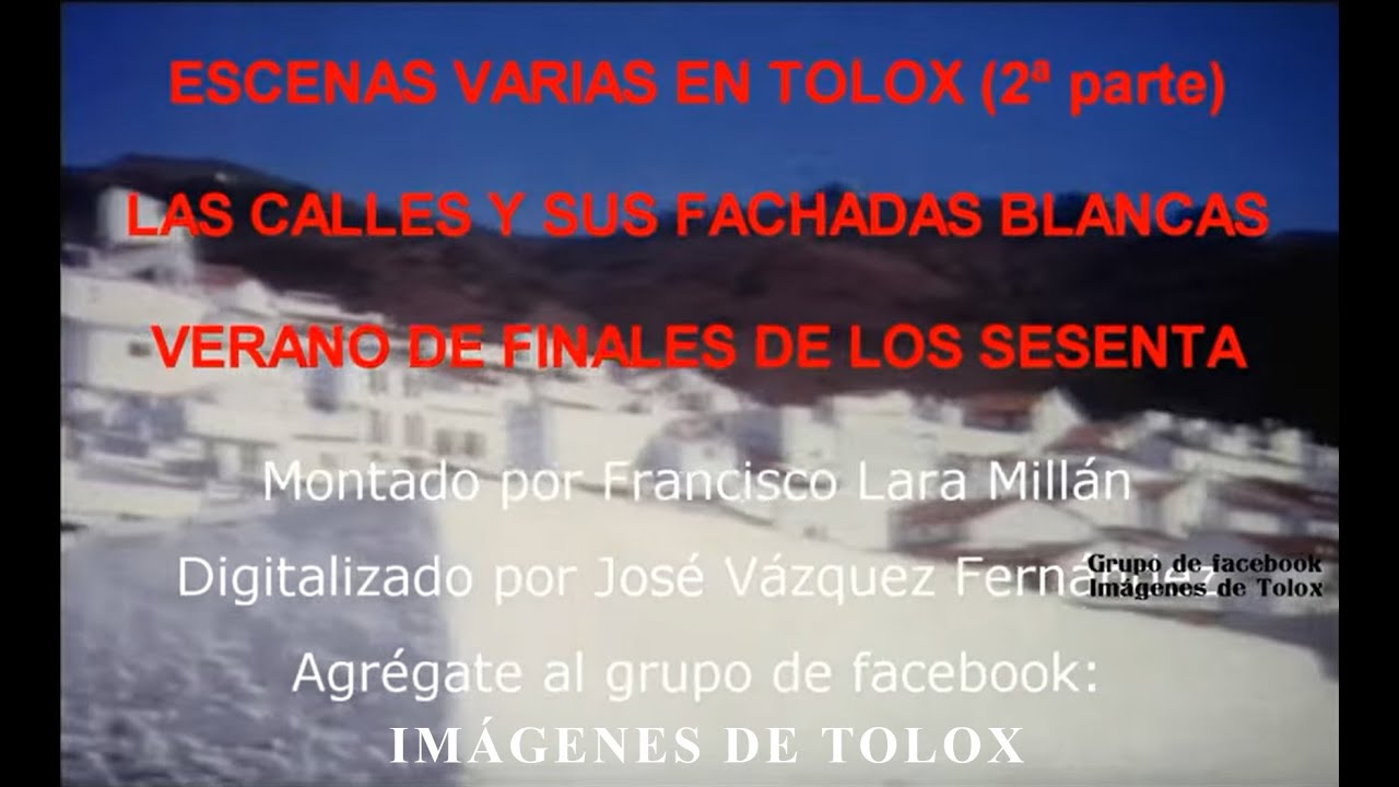 Escenas variadas en Tolox a fines de los sesenta (2ª parte)