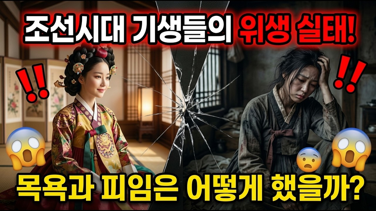 기생들의 위생 현실, 얼마나 참혹했을까?