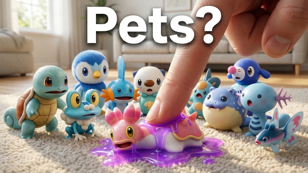 I Got Every Water Pok&eacute;mon As Pets! | Pok&eacute;Nature Archives
