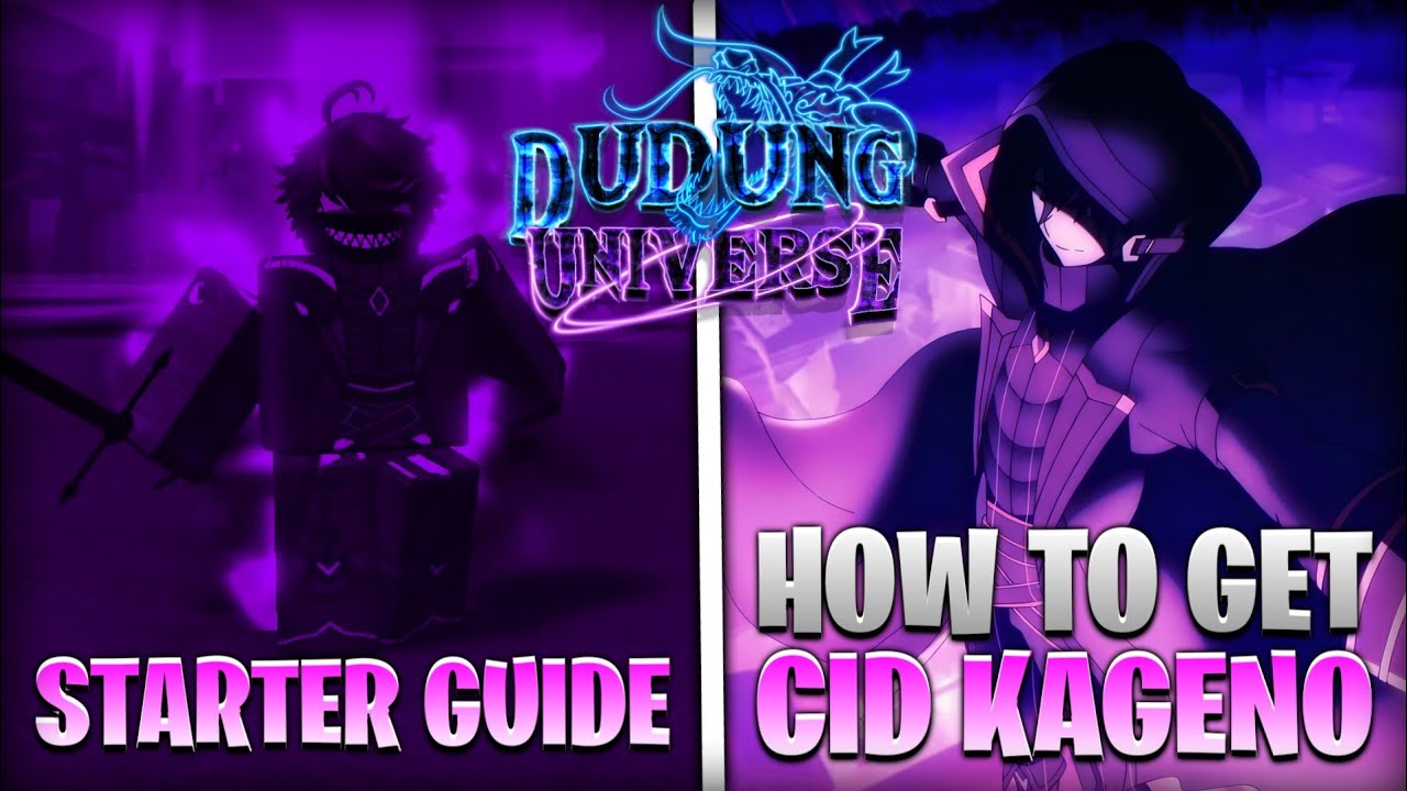 Dudung Universe | NOVO JOGO + CID | Guia Iniciante + Showcase & Tutorial Como Obter Shadow Sword
