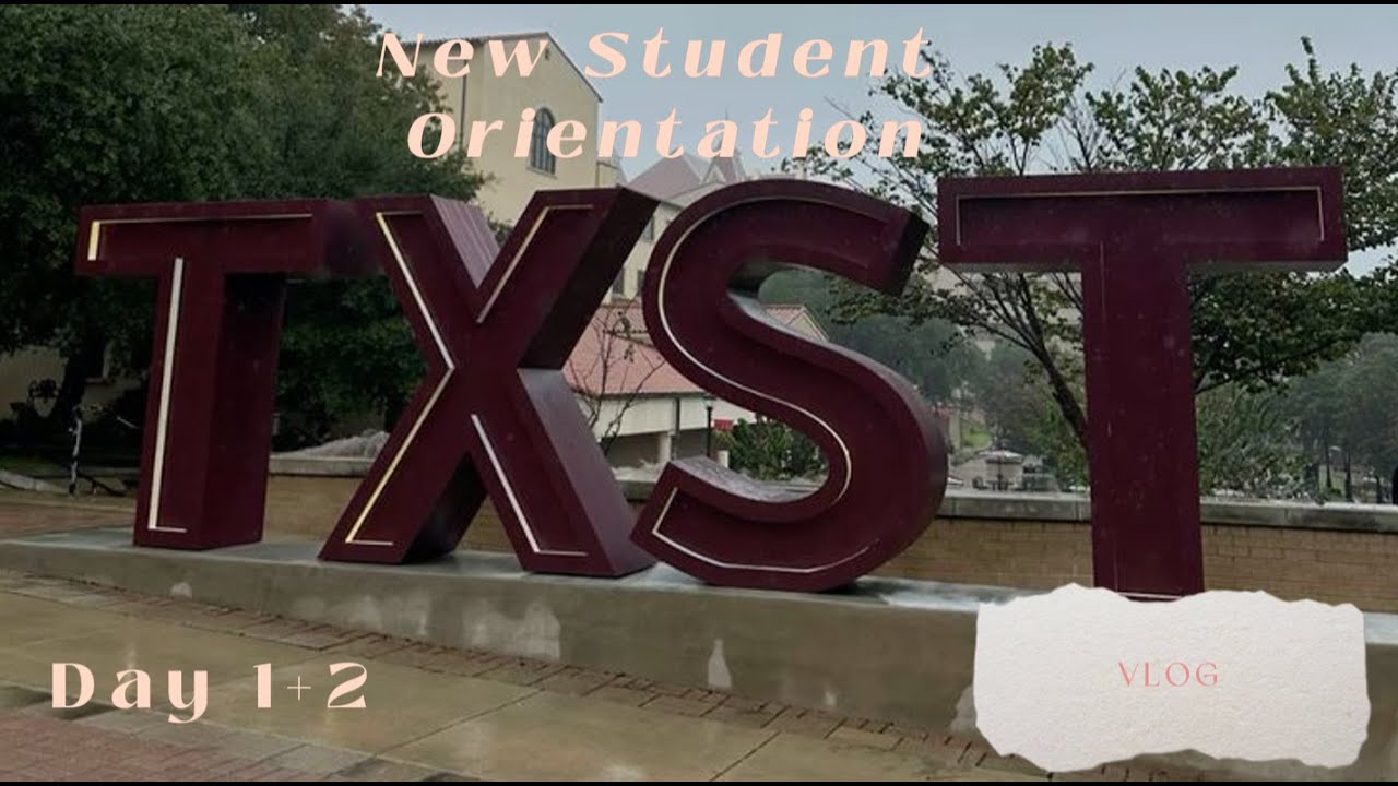 txst nso day 1+2