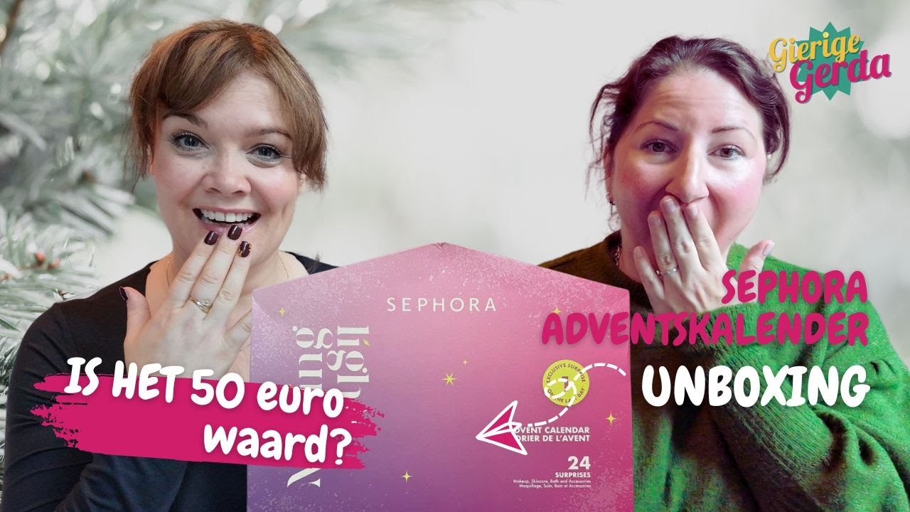 Sephora adventskalender unboxen | 2024