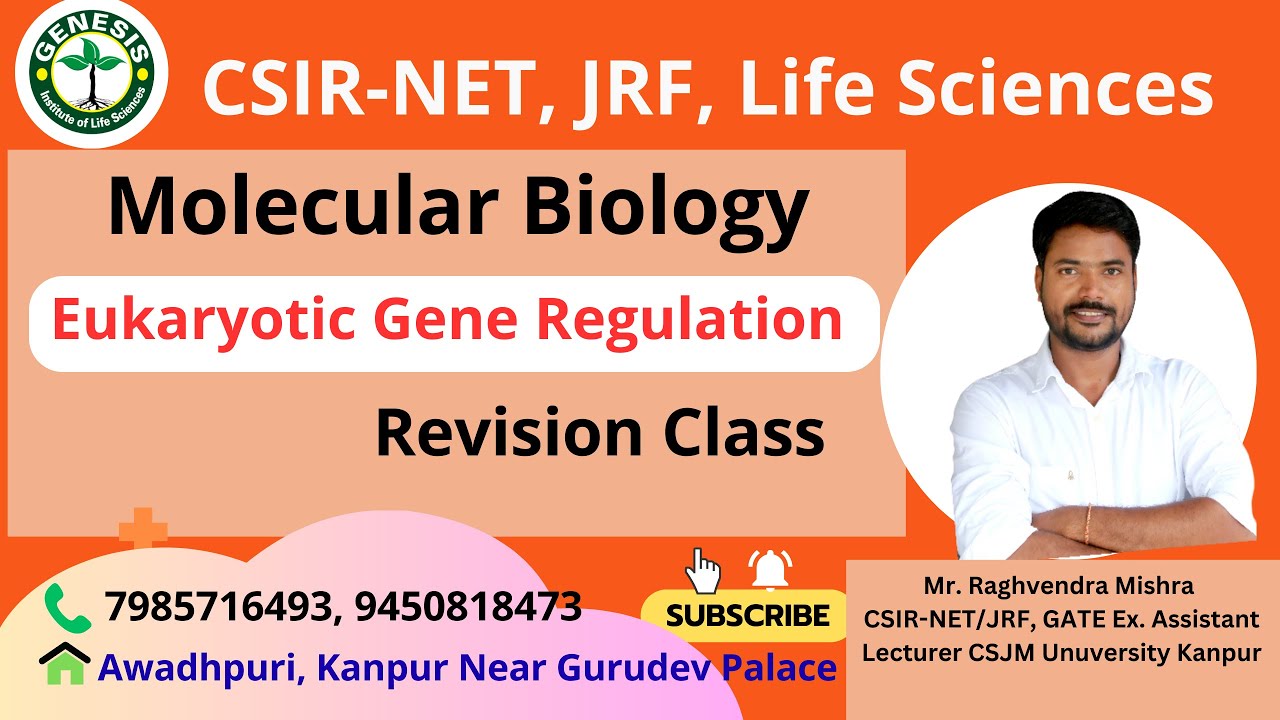Revision | Eukaryotic Gene Regulation  | CSIR-NET- Dec - 2025 | #genesis_institute