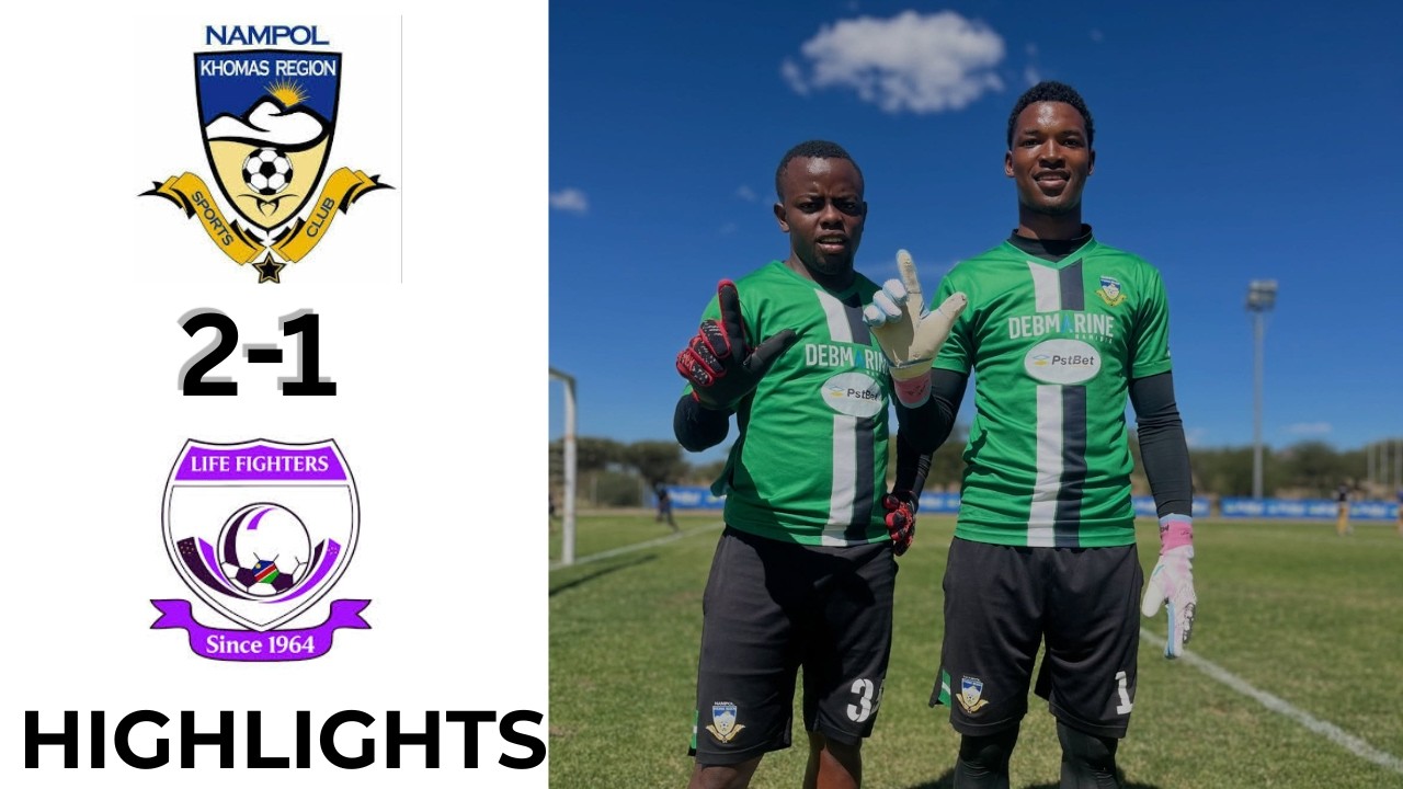 НПФЛ |Р 19 | Khomas Nampol FC обыграли Life Fighters! | Полный счет 2-1