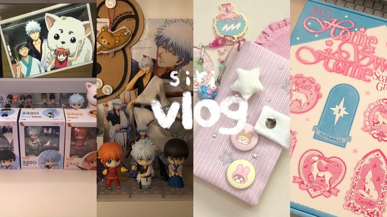 [VLOG] 넨도는 체력이 있어야 하는 피규어🥵 / 대구 에이치슈 키링 쇼핑 / 오브진트 다이어리 커버 / 플레이브 시즌그리팅 / 은혼 넨도 | 잡덕 오타쿠 브이로그