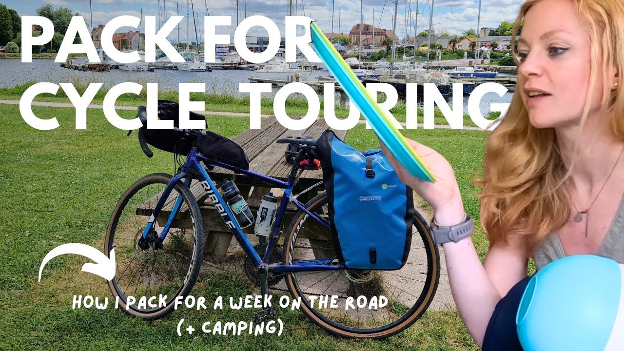 How I pack for a bikepacking + camping trip || A week on the road in France