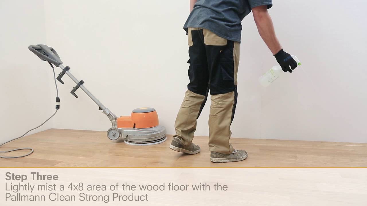 Pallmann Clean Strong (Deep Clean a Wood Floor)