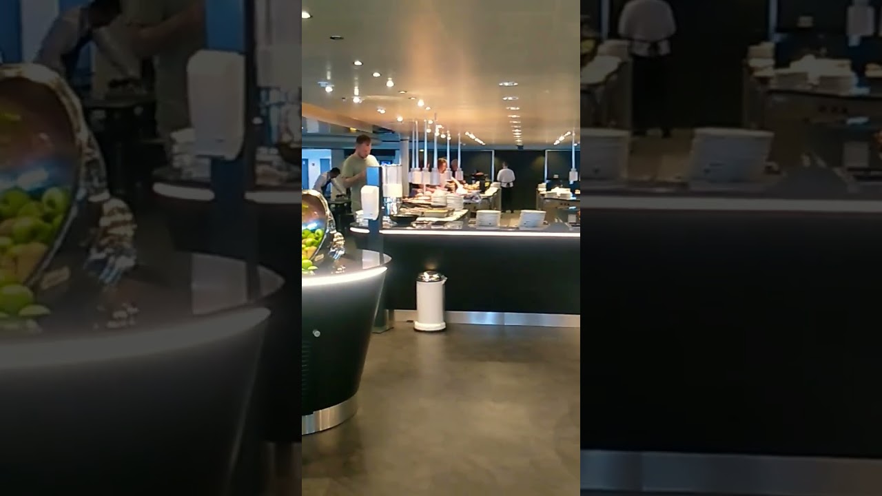 Breakfast Buffet on Cruise to Denmark 🇩🇰 #denmark #cruise #travel #youtube #shorts #buffet #ronaldo