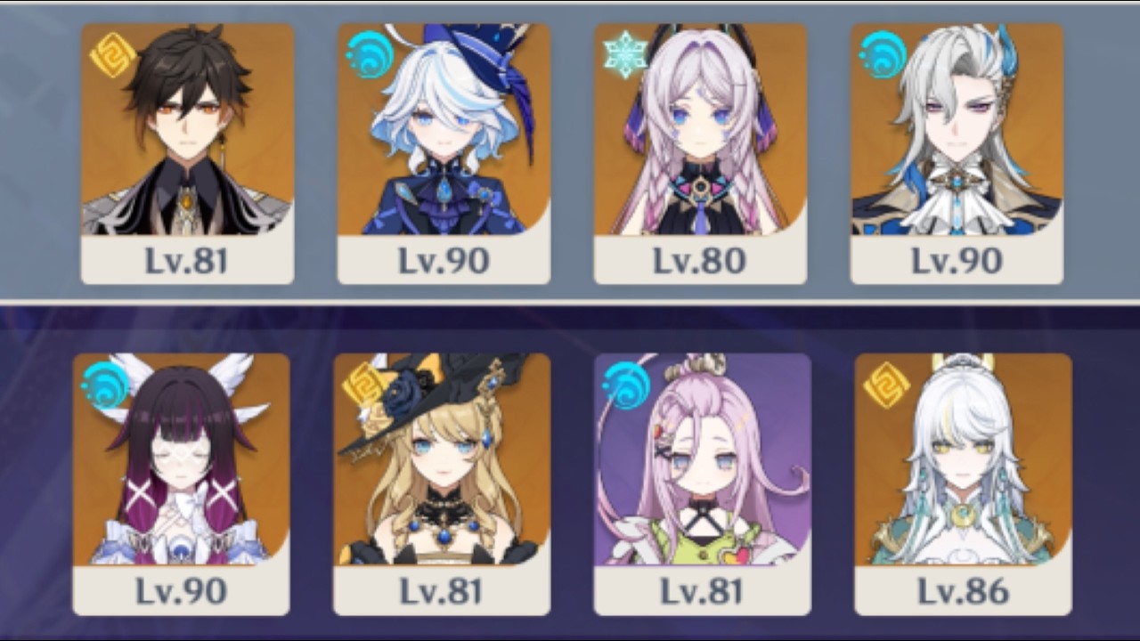 【原神】LuneIV b 螺旋12層 ヌヴィレットキャリー＆兹白αナヴィア