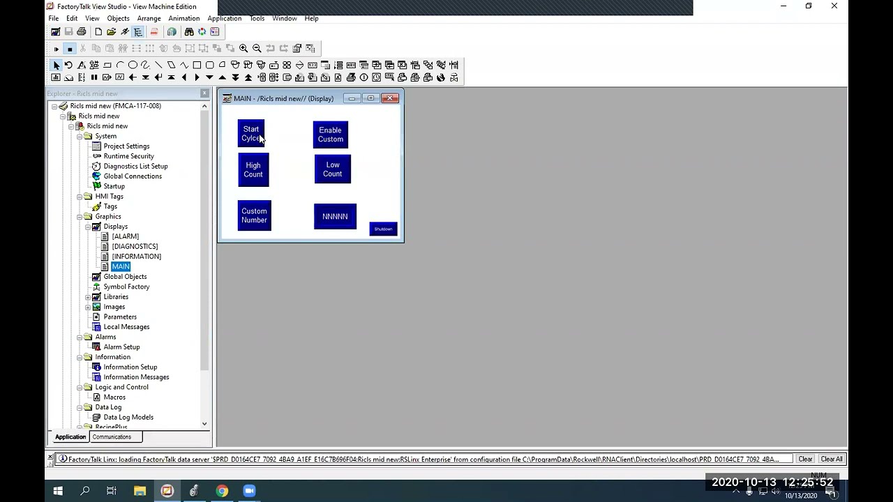 Studio 5000 to FactoryTalk View Studio Tags Communication